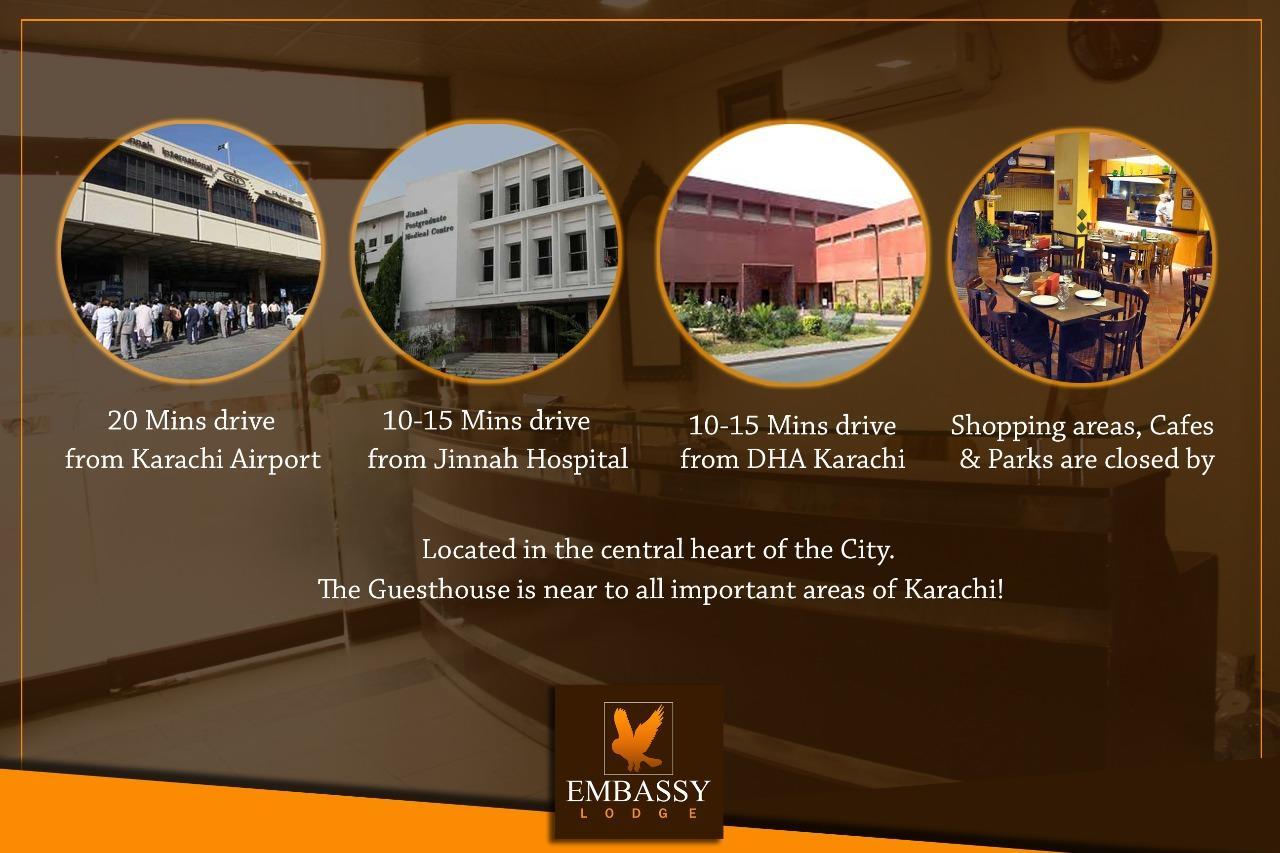 Embassy Lodge Karachi Luaran gambar
